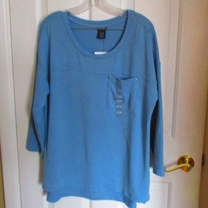 Calvin Klein Jeans Light Blue Sweater XL NEW